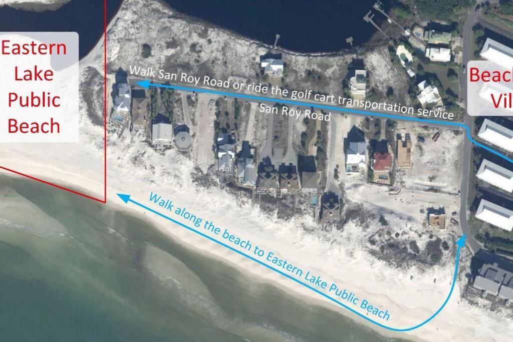 Short Walk Or Shuttle To Wide Open Public Beach! Санта Роса Бийч Екстериор снимка